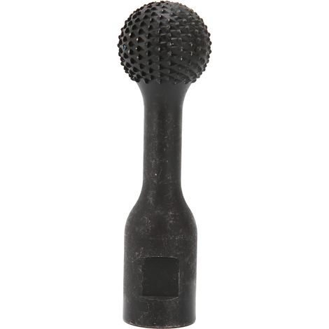 Lima sferica rotante – cromo vanadio – forma sferica – doppio taglio – 14 mm – smerigliatrice angolare 115/125 – 30 mm