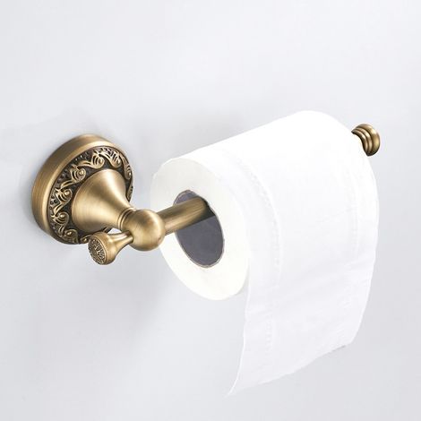 Porta rotolo da cucina - Autoadesivo - Da appendere - Porta rotolo - Autoadesivo e/o da forare - Porta rotolo - Porta rotolo da cucina da appendere (1/2)