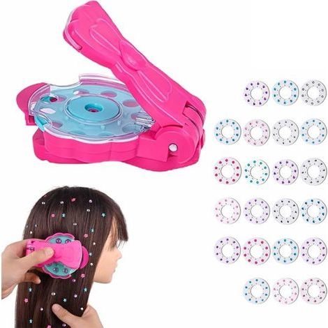 DIY-Glitzer-Haaraccessoire-Set – Haarschmuck – Enthält 22 Aufkleber (1/5)