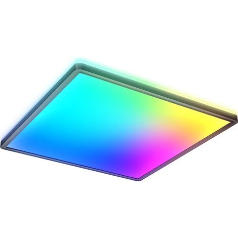 Ultraflaches RGB/W-LED Panel,schwarz, 1xLED/22W