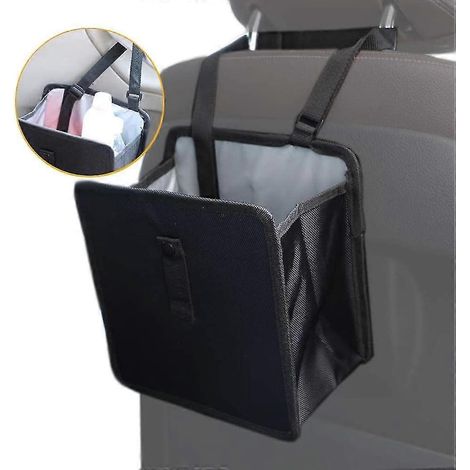 Poubelle de voiture, poubelle étanche, sac de siège auto anti-fuite compatible avec les ordures ménagères (1/5)