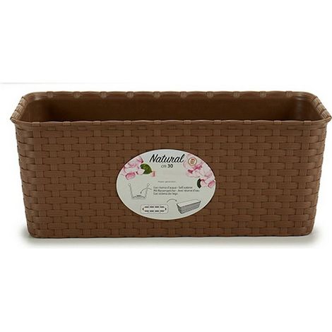 Vaso Natural Rett. Tostado 30X13 H 11 Stefanpl (1/2)