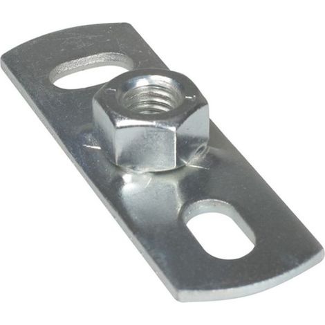Walraven Grundplatte 6703008 M 8x8mm, Stahl, elektrolytisch verzinkt
