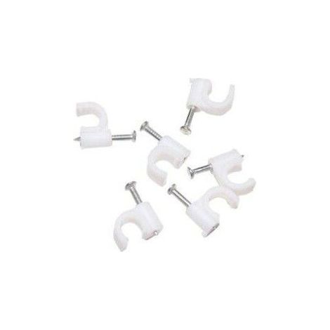 Pack de pinces pour câble rond 7 mm 100 unités GSC 0301301
