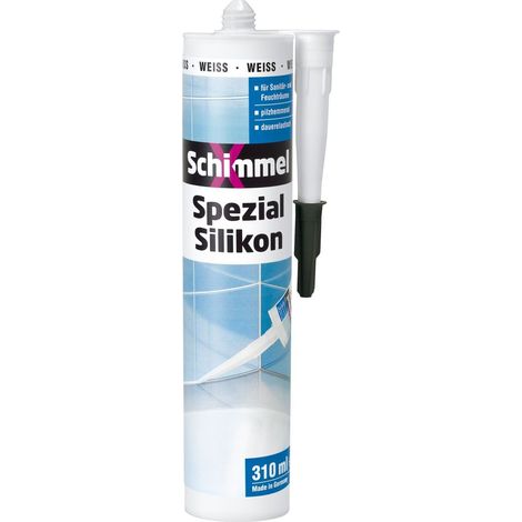 Spezial Silikon weiß 310 ml Silikon & Montageschaum