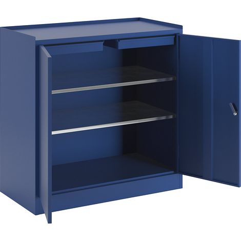 eurokraft basic, Armoire à outils, 2 tiroirs, 2 tablettes sur (1/5)