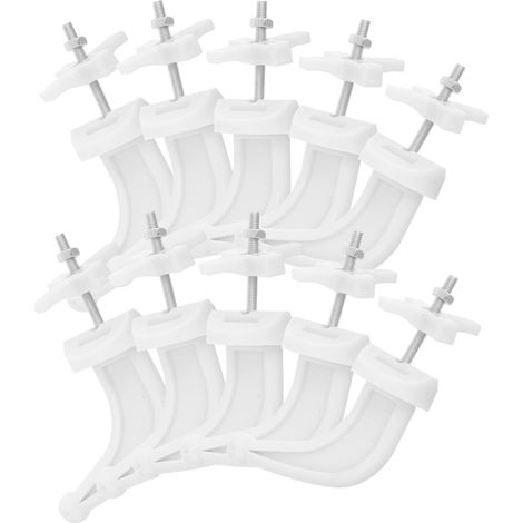Pieces Plastic Radiator Hooks Drill Free Installation Towel