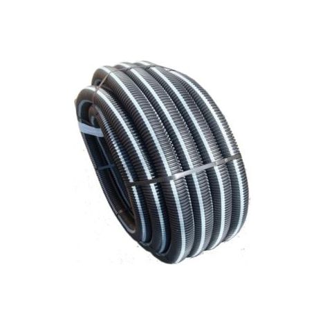 Gaine TPC 3522 Jet noir-gris électricité DN63 25m - Elydan
