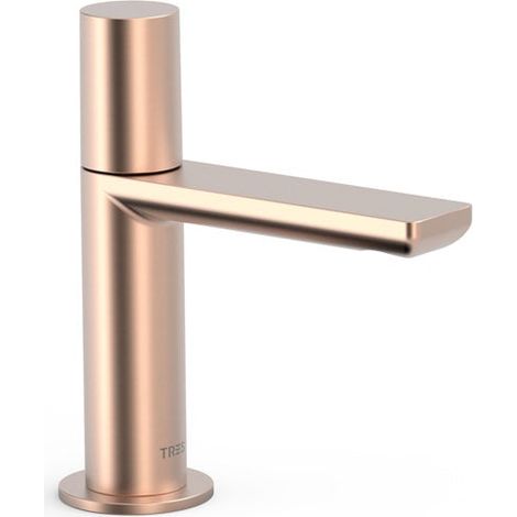 TRES 21150301OPM PROJECT-TRES Grifo De 1 Agua Para Lavabo Oro Rosa Mate - ref: 21150301OPM