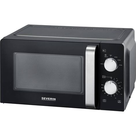 Severin MW7886 microondas solo negro 17L 700W