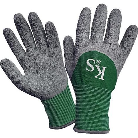 Kent & Stowe 70105492 All Round Grip Gloves Green Large 70105492 K/S1593
