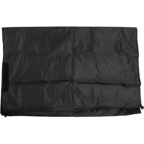 Housse imperméable anti-UV pour enrouleur de bâche solaire piscine polyvalente noire toile Oxford 1 housse 1 sac (1/5)