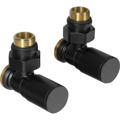 Kit de raccordement C-START pour vannes d'angle manuelles, noir mat (1/2)