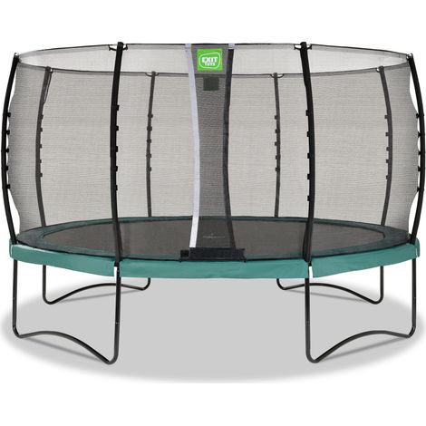 EXIT Allure Classic Trampolin ø427cm - grün