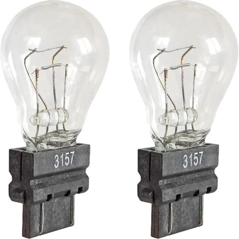 Cyclingcolors – Ampoule 3157 12V P27/7W W2.5x16d double filament – Lumière puissante pour feux de freinage et clignotants – Installation rapide - 5x16q