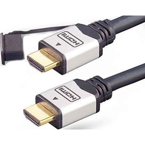 Câble HDMI - Haute Vitesse Avec Canal Ethernet - 1 Mètre - Pour Connexion TV Ordinateur Console - 1 Pièce