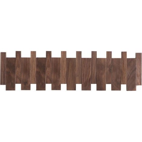 Klaviergarderobe en Naturholz, Wandmontage, Klapphaken, Wandhaken, Maison, Jardin - Modèle 6 (1/5)