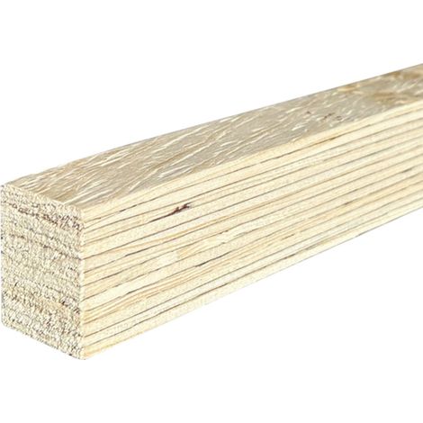 Lot de 15 Tasseaux LVL Contrecollé SAPIN, L.2,40 m x l.3,6 cm x Ep.27 mm (1/5)