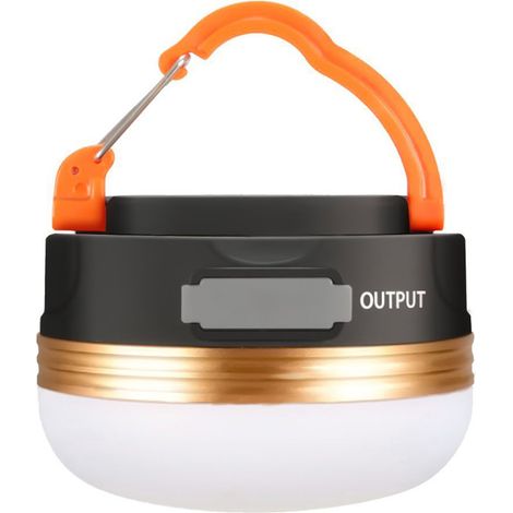 USB wiederaufladbare LED-Campinglaterne, Mini-Taschenlampe mit Magnetfuß, 3 Beleuchtungsmodi für Outdoor-Camping, Notfall