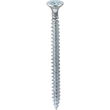 TIMCO Solo Countersunk Silver Woodscrews - 6.0 x 80