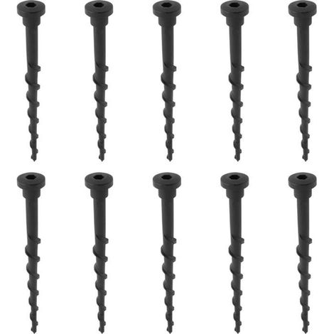 Tornillos para estación de carga para cortacéspedes Husqvarna Automower 105/305/308, paquete de 10 unidades, compatibles con accesorios de jardinería. (1/4)
