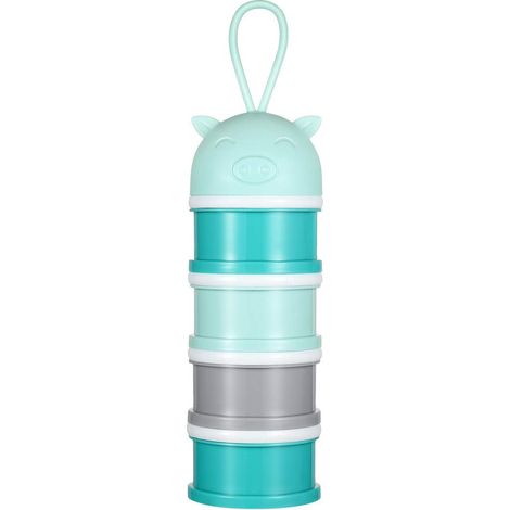Récipient de stockage portable pour lait en poudre (bleu)
