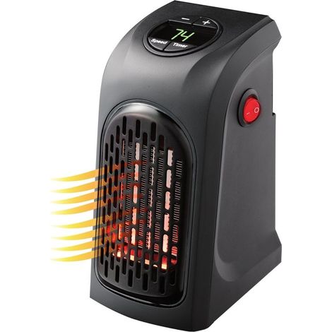 [JAMAIS UTILISÉ]Chauffage d’appoint sans fil - Thermostat réglable - Réchauffe une pièce en quelques minutes - 400W QERSTA (1/4)