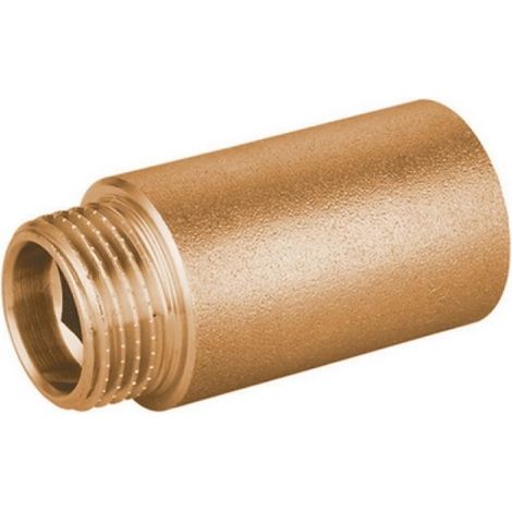 PROLUNGA FILETTATA MF IN OTTONE GIALLO PESANTE IBP 1/2 x 25