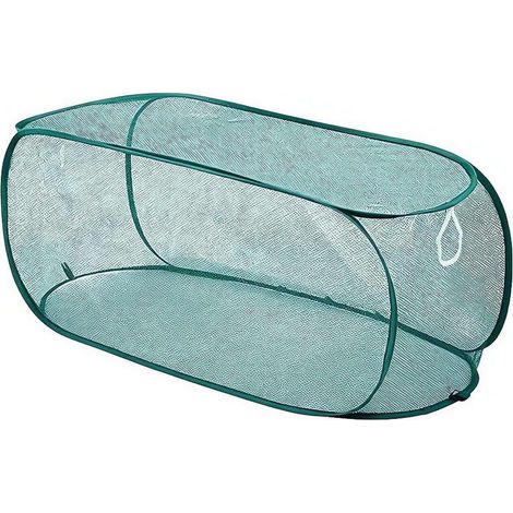 Filet de jardin, housse pour plantes, protection pour plantes d'extérieur, rangée de jardin, housse pour potager surélevé avec terre, modèle prêt à l'emploi, cages de protection pour semis, légumes, f (1/5)