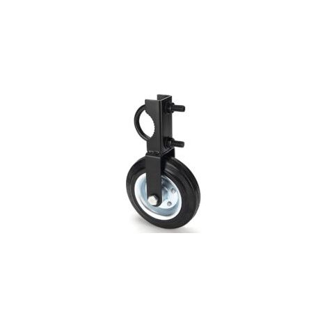 Ruedas de marco de puerta de metal de alta resistencia, kit de rodillos para puerta para soportar puertas batientes hechas de tubos de metal, gran capacidad de carga