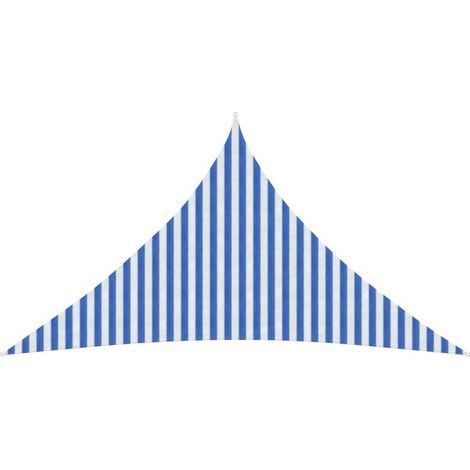 Voile d'ombrage 4,5 x 4,5 x 4,5 mètres en PEHD (1/5)