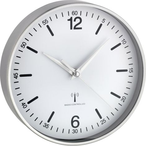 TFA Dostmann 60.3503.02 Funk Wanduhr 19.5 mm x 45 mm