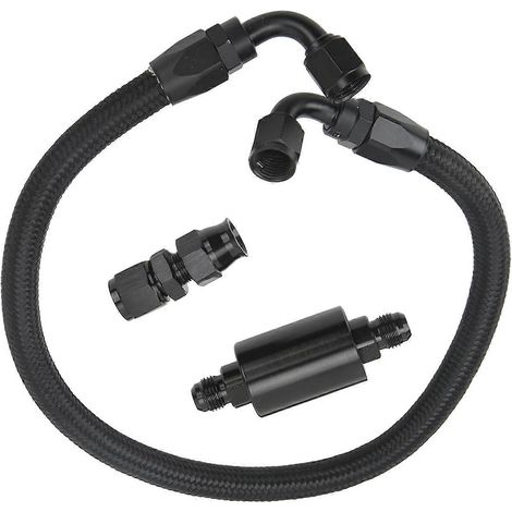 Kit de durites d'essence noires AN6 pour Honda Civic 1988-2000 (1/5)