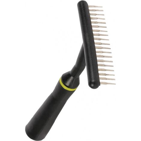 Happy Pet groom Unterwolle 19 x 12 cm schwarz