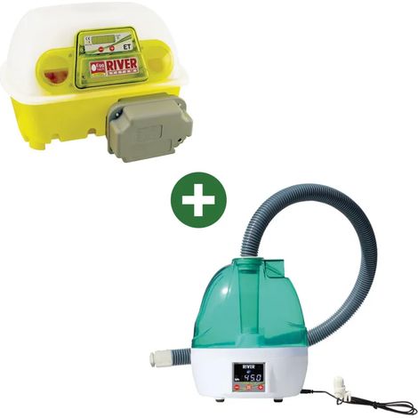 Couveuse automatique ET Biomaster SUPER 12 + humidificateur Nebula (1/5)