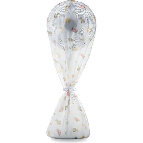 Housse anti-poussière pour ventilateur électrique - PVC - Résistante et étanche - Housse anti-poussière avec motif décoratif - 140 cm (1/5)