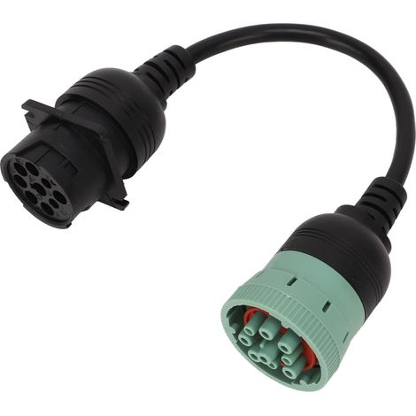 Câble adaptateur de croisement diagnostic J1939 CAN3 vers CAN1 connexion verrouillée remplacement Paccar Peterbilt Kenworth Western Star Cummins 2016 et plus ABS 1 pièce (1/5)