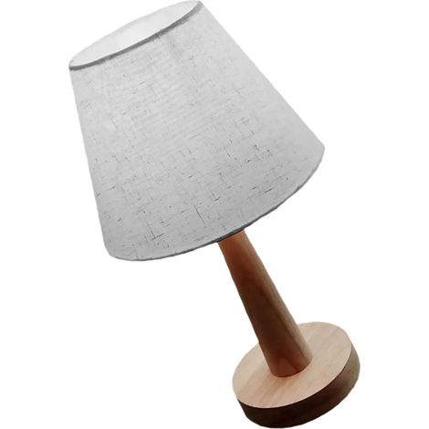 Levemolo Lampe de Table en Bois Massif Lumière Led, Veilleuse (1/5)