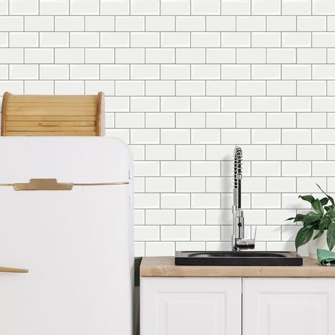 10Pcs Peel and Stick 2.5mm Backsplash Tiles (1/5)