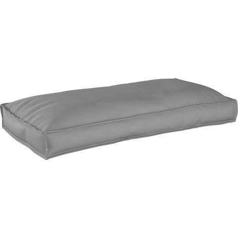 Coussin d'extérieur，Coussin pour assise / dossier de palette Gris 120 x 60 x 12 cm CFW441235 (1/5)