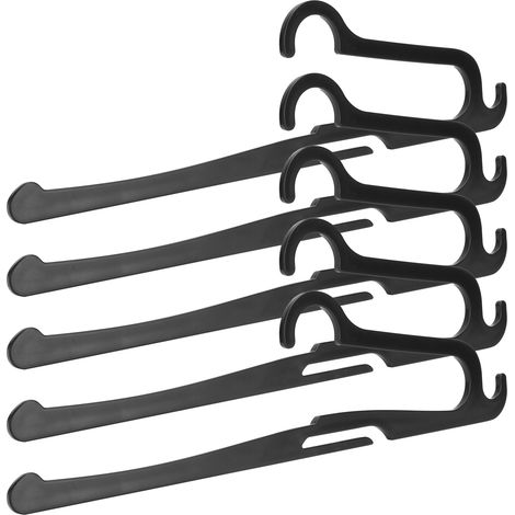 Porte-vêtements innovant en plastique multifonctionnel portable, organisateur de cintres pour la maison (1/5)