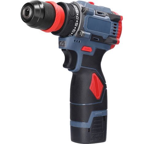 2-in-1 Multifunctional Lithium-Ion Electric Drill/Driver, 45 Nm Brushless Motor, Practical Tool for Installing Household Appliances (1/5)