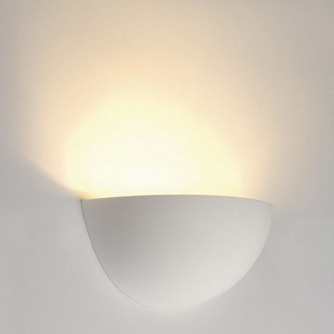 Applique intérieure PLASTRA 101 blanc E14/C35 40W max plâtre - SLV - 148013 (1/5)
