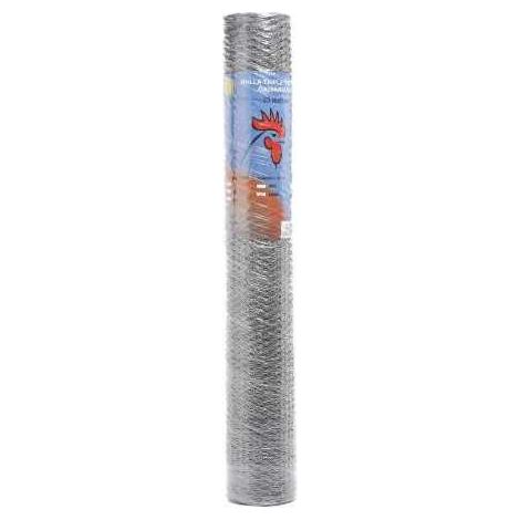 Rollo triple torsion galvanizada n 13 25x1m