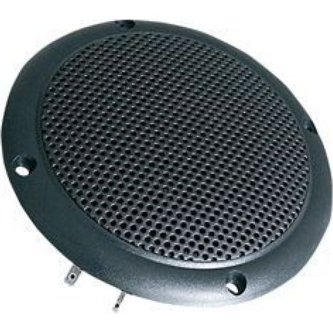 Haut-Parleur 10 Cm - Résistant Eau Salée - Large Bande - Impédance 4 Ohms - Puissance 20 W - Fréquence 80-16000 Hz - Noir