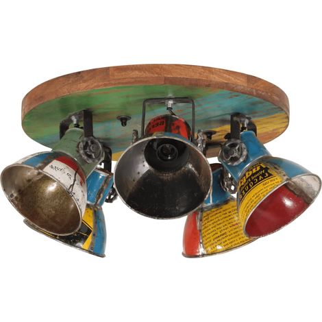 Plafonnier 25 W multicolore 50x50x25 cm E27