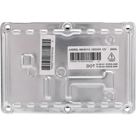 Phare Xénon HID 12V Ballast Unité de Contrôle 4 Broches pour Voitures Compatibles D1S D2S (1/5)