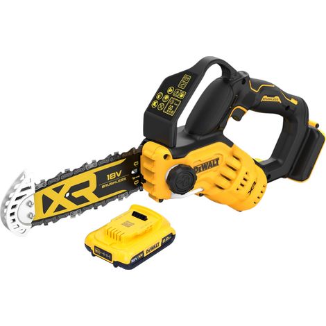Serrucho de poda sin cable DeWalt DCMPS 520 N 18 V 20 cm sin escobillas + 1x batería recargable 2,0 Ah - sin cargador