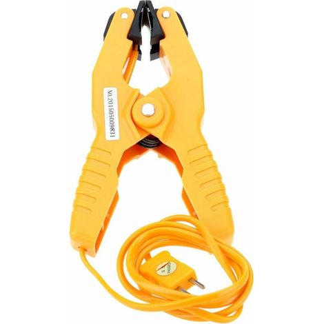 Moins 40 200 degres Celsius Sonde De Serrage De Temperature De Tuyau, Sonde De Thermocouple De Type K - (1/5)