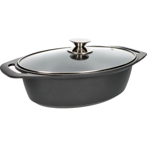 Prestige casseruola ovale cm 32 con coperchio